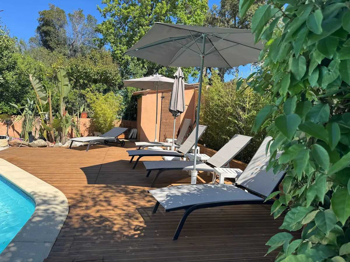 Appartement 90 m² piscine et jardin privé Les Mayons - Photo 74