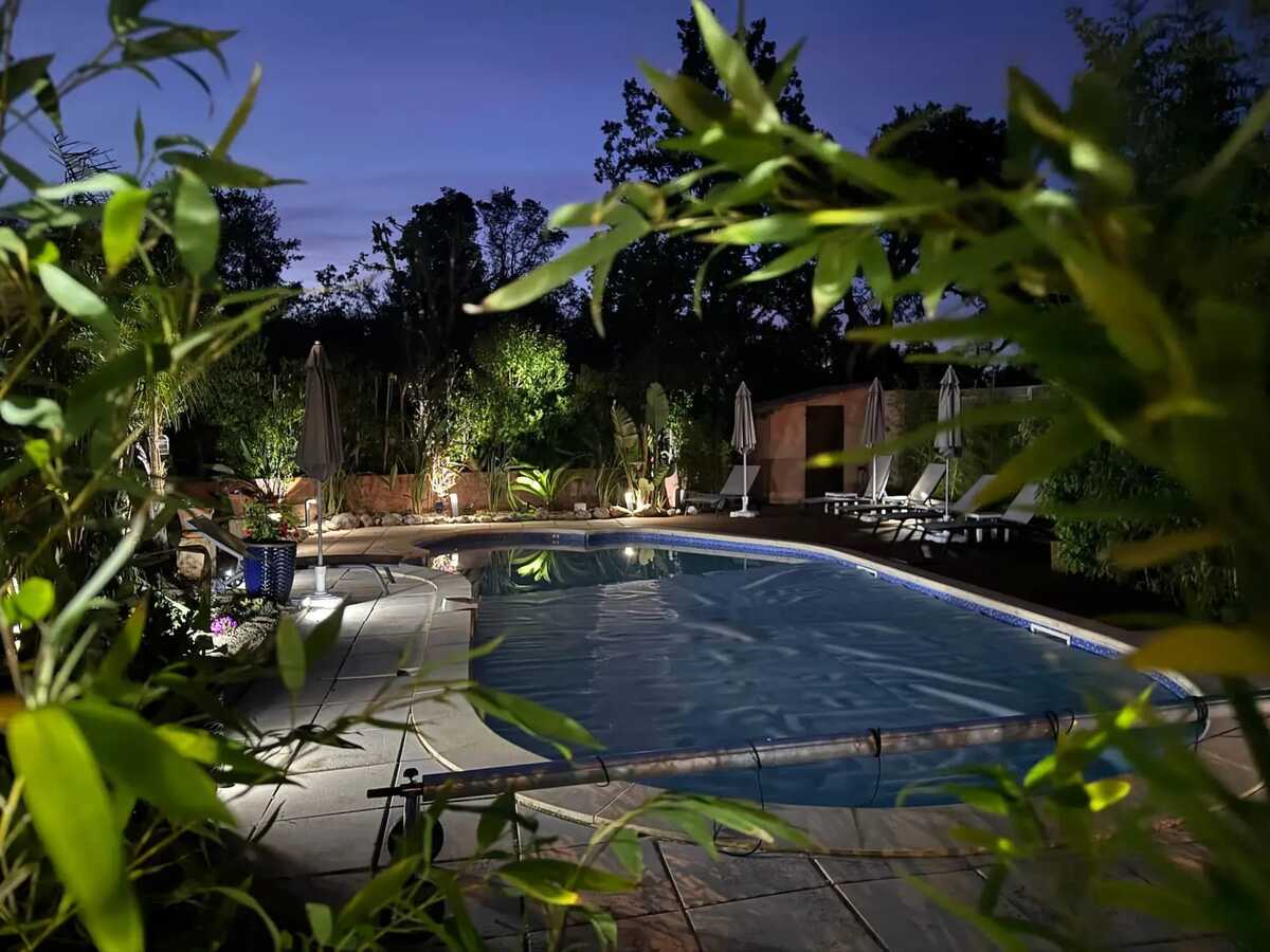 Appartement 90 m² piscine et jardin privé Les Mayons - Photo 85