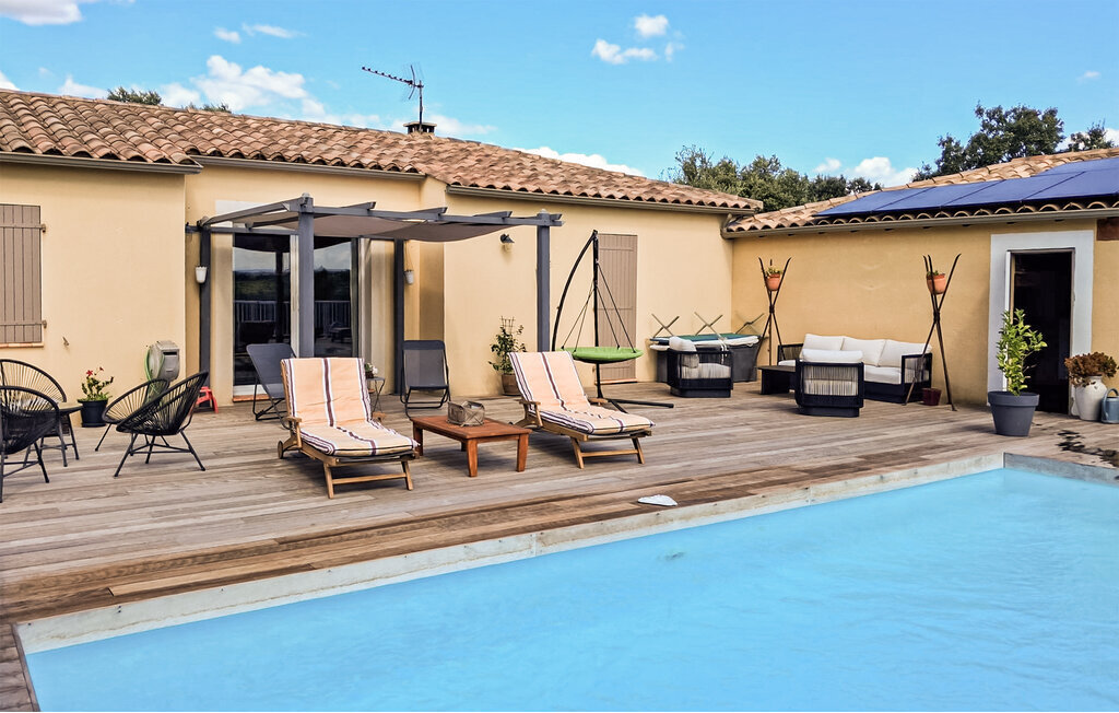 Maison provençale 6 pers. piscine à Collias - Photo 1