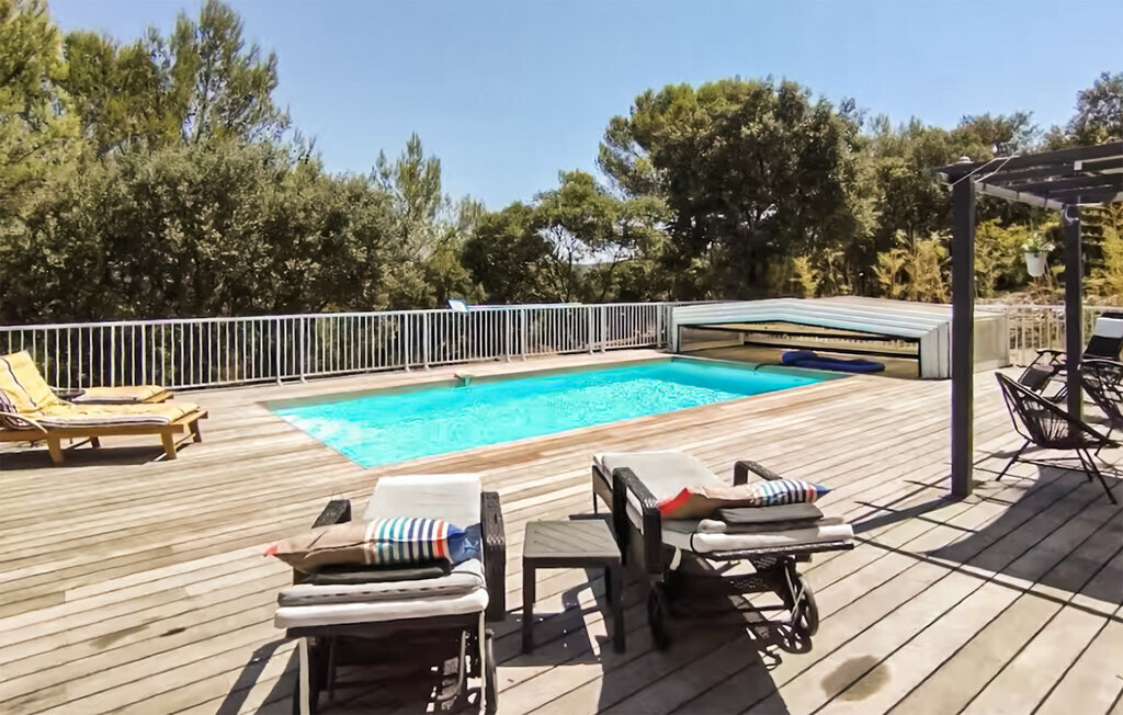 Maison provençale 6 pers. piscine à Collias - Photo 10