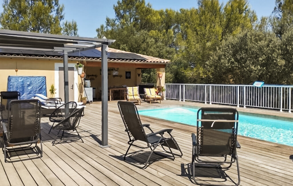 Maison provençale 6 pers. piscine à Collias - Photo 11