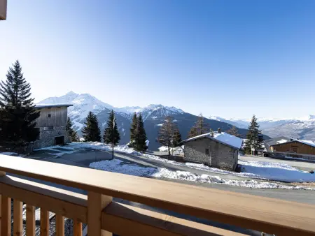 Appartement 8 pers. La Rosière, terrasse sud et parking électrique : photo 2