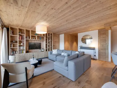 Appartement 8 pers. La Rosière, terrasse sud et parking électrique : photo 3
