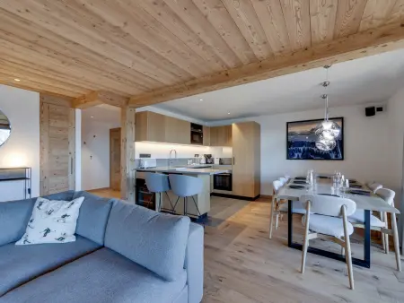 Appartement 8 pers. La Rosière, terrasse sud et parking électrique : photo 5