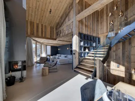 Chalet 380m² avec sauna, bain nordique et ascenseur - 14 pers : photo 4