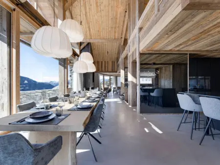 Chalet 380m² avec sauna, bain nordique et ascenseur - 14 pers : photo 5