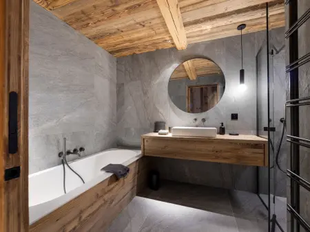 Chalet 380m² avec sauna, bain nordique et ascenseur - 14 pers : photo 10
