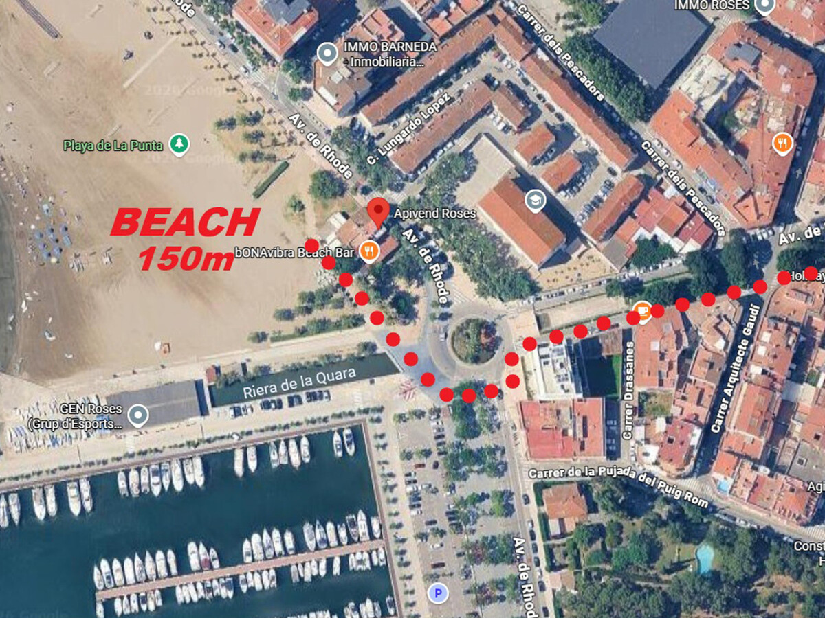 Studio 39 m² climatisé, 4 pers, plage rocheuse - Photo 2