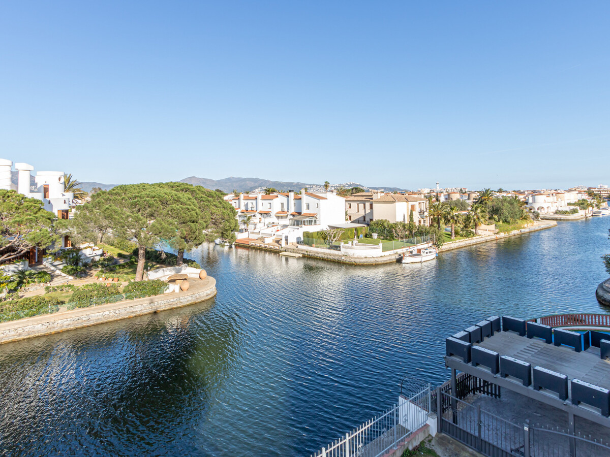 Appartement 3 chambres Empuriabrava, vue canal, 6 pers. - Photo 7