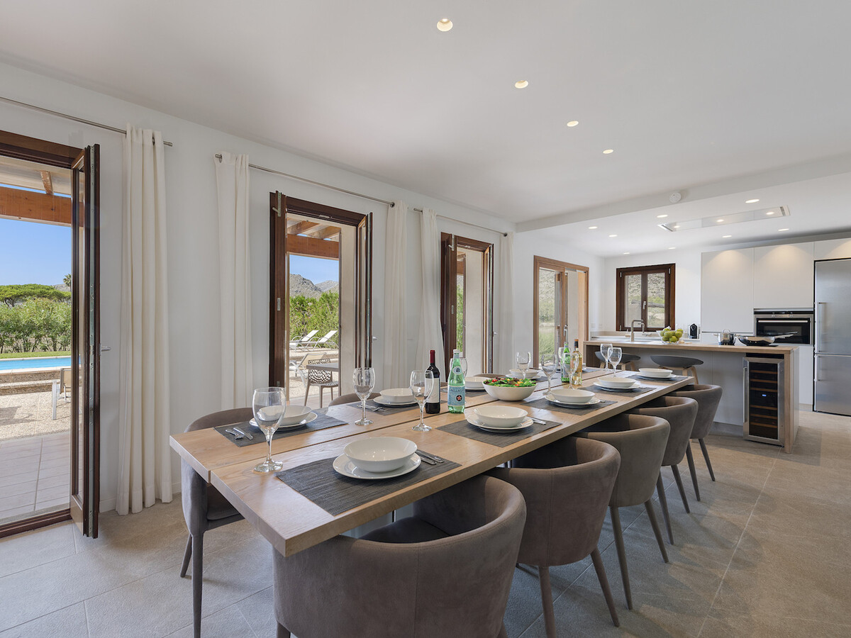 Villa 6 chambres, piscine chauffée toute l'année à Pollença - Photo 10