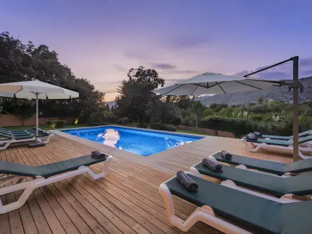 Location villa à Port de Pollença, Villa spacieuse à Port de Pollença avec piscine privée