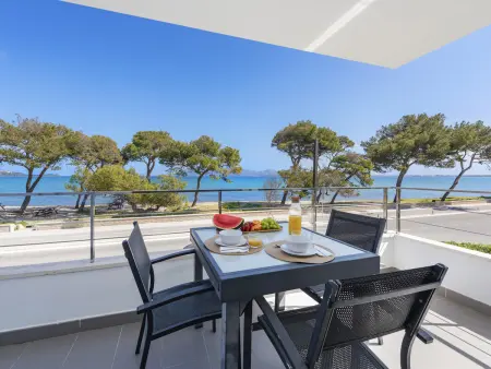 Location appartement à Port de Pollença, Appartement en front de mer à Puerto Pollensa - Climatisation et WiFi