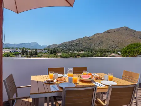 Penthouse moderne à Puerto Pollensa avec 3 chambres et piscine - Photo 12