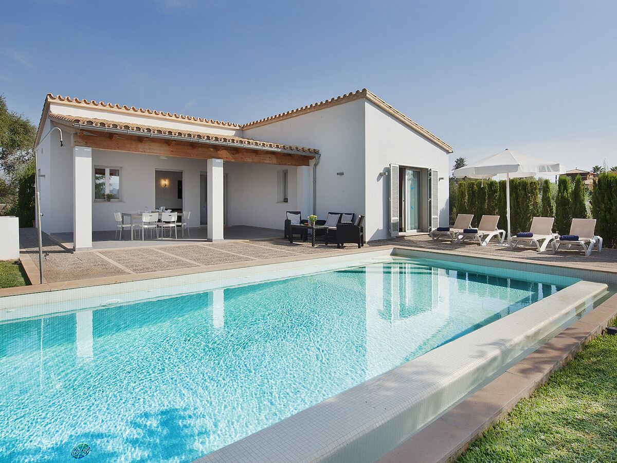 Villa Can Verger Almadrava : piscine chauffée 8x4m à Pollença - Photo 1