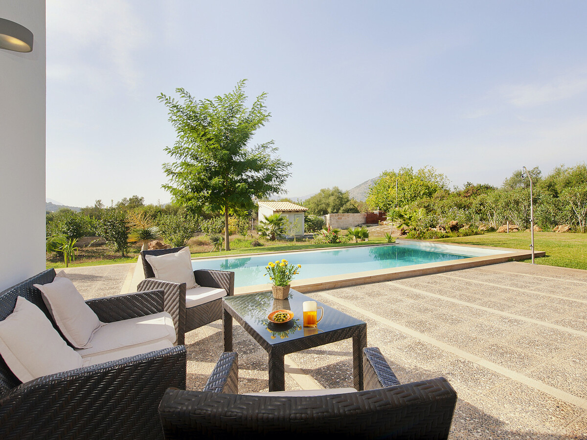 Villa Can Verger Almadrava : piscine chauffée 8x4m à Pollença - Photo 2