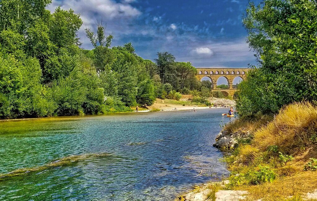 Mas provençal 10 pers. avec piscine aux Angles - Photo 30