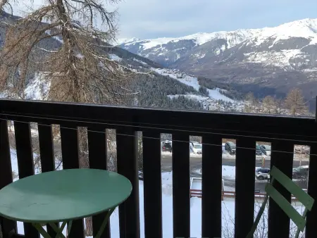 Studio 4 pers à Vallandry, terrasse Sud-Ouest et ski aux pieds : photo 11