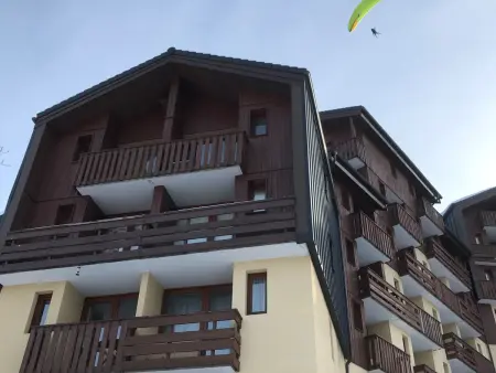 Studio 4 pers à Vallandry, terrasse Sud-Ouest et ski aux pieds : photo 14