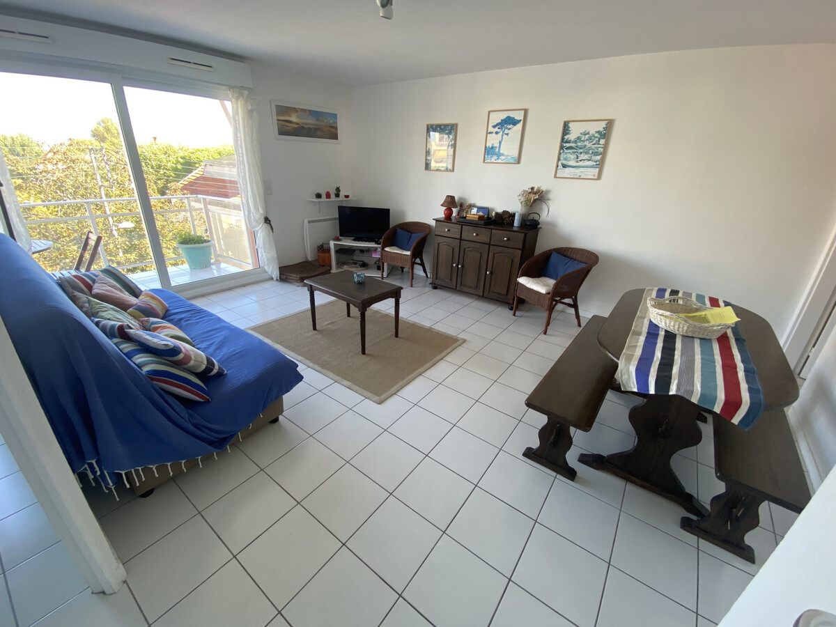 T2 Arcachon vue mer, balcon, parking – 150 m plage - Photo 4