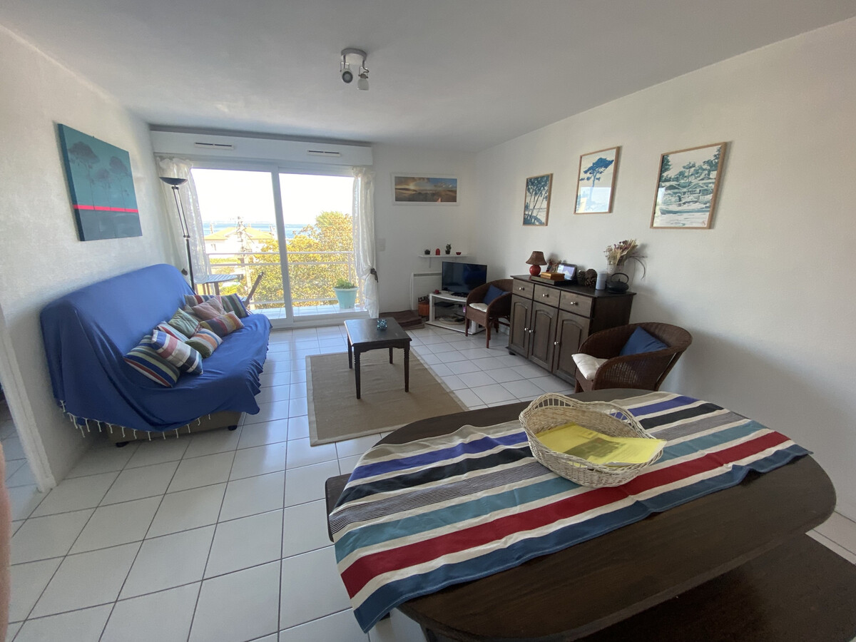 T2 Arcachon vue mer, balcon, parking – 150 m plage - Photo 5