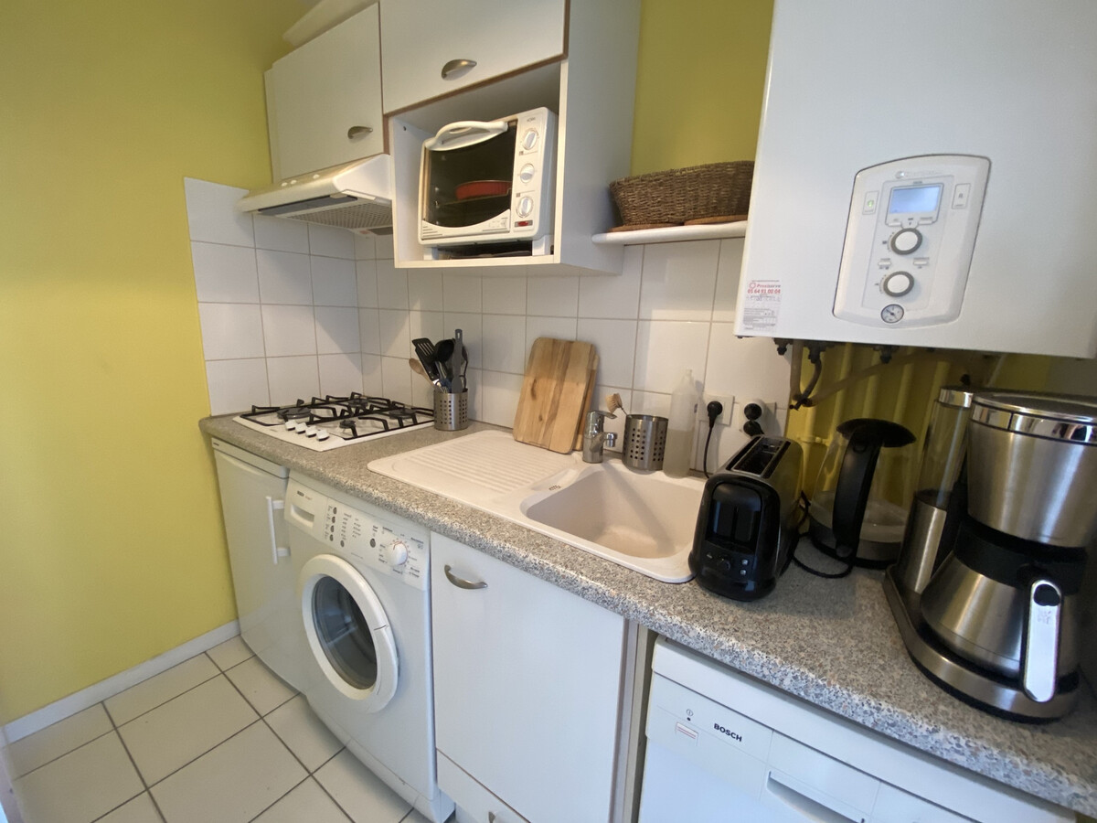 T2 Arcachon vue mer, balcon, parking – 150 m plage - Photo 6