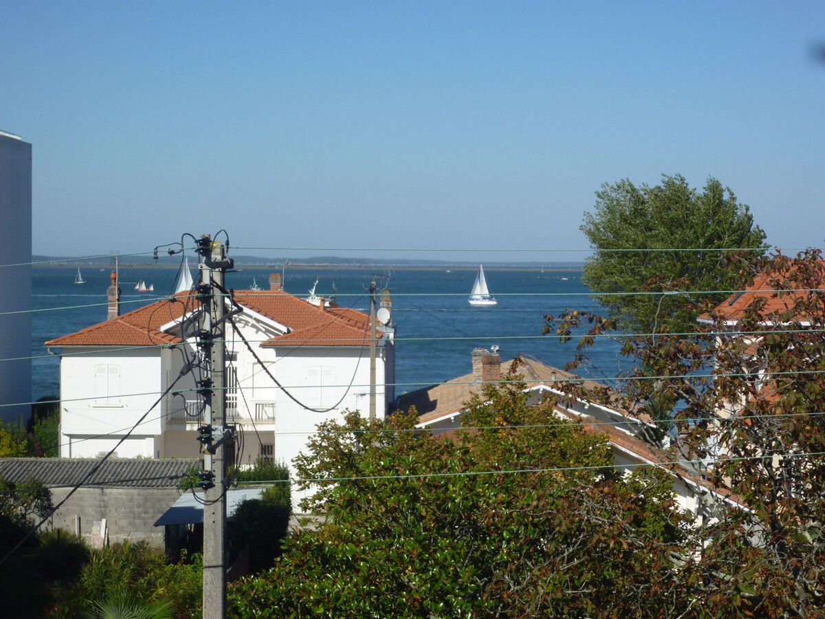 T2 Arcachon vue mer, balcon, parking – 150 m plage - Photo 13