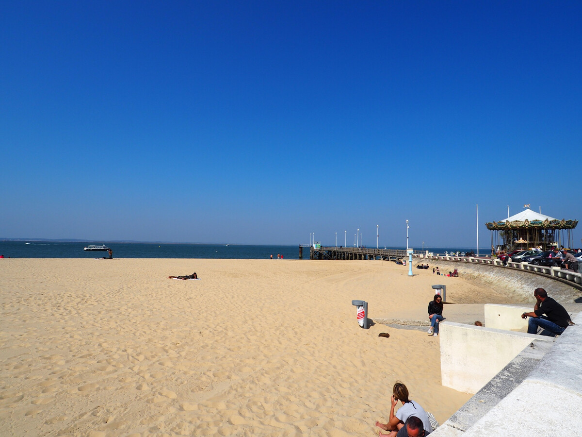 T2 Arcachon vue mer, balcon, parking – 150 m plage - Photo 14
