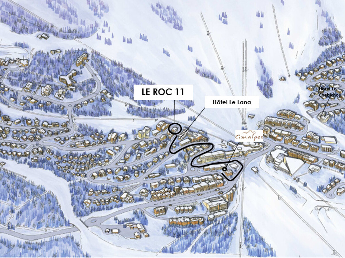 Appartement 42m² centre Courchevel 1850, 5 pers - Photo 11