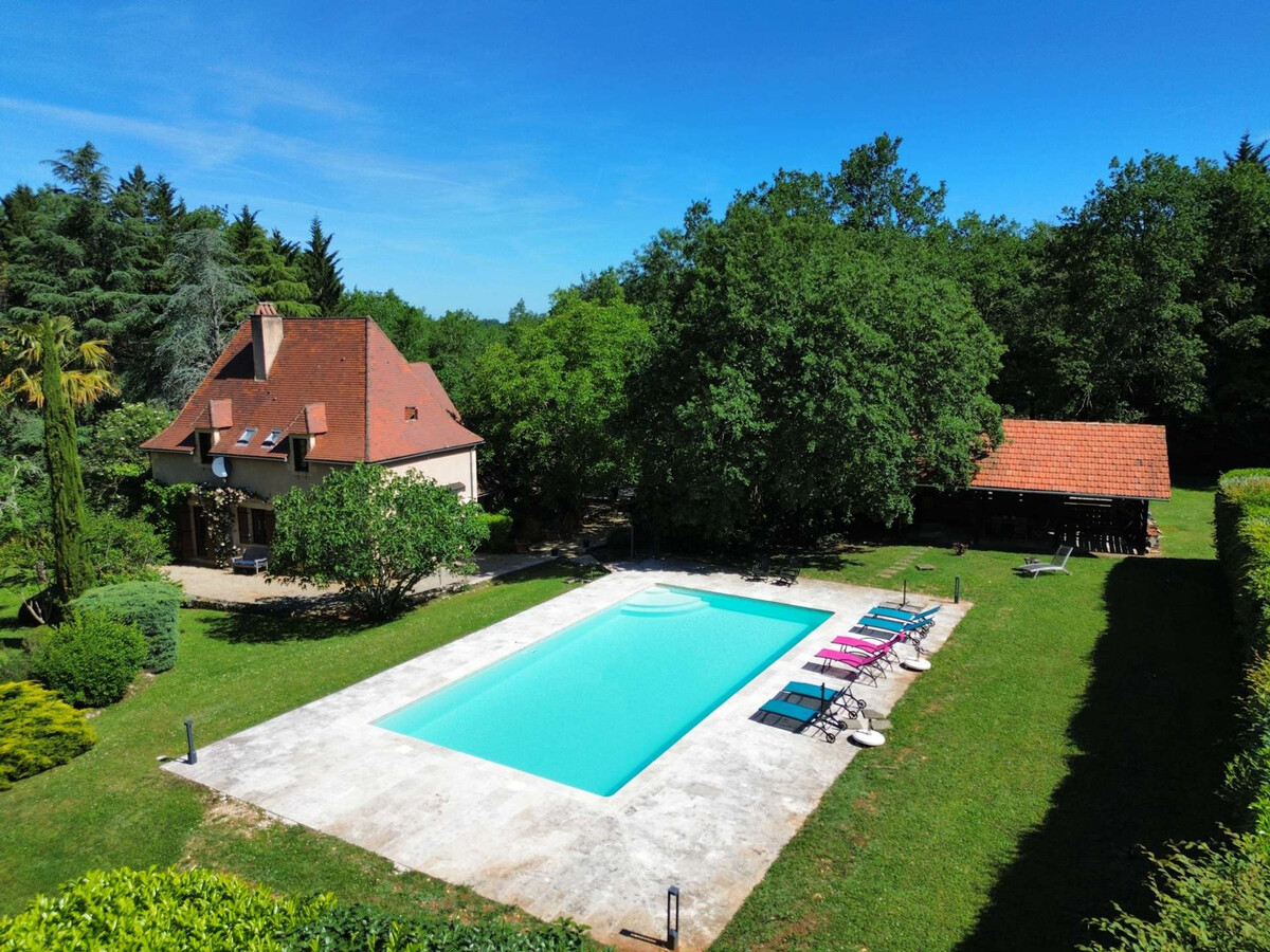 Maison périgourdine 8 pers., piscine 12x8m, 2,2 ha - Photo 2