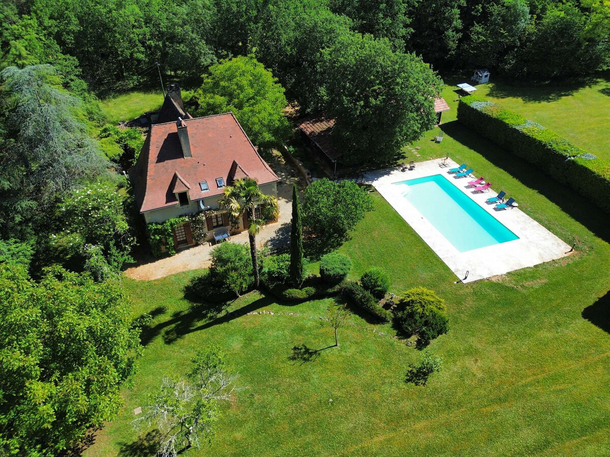Maison périgourdine 8 pers., piscine 12x8m, 2,2 ha - Photo 4