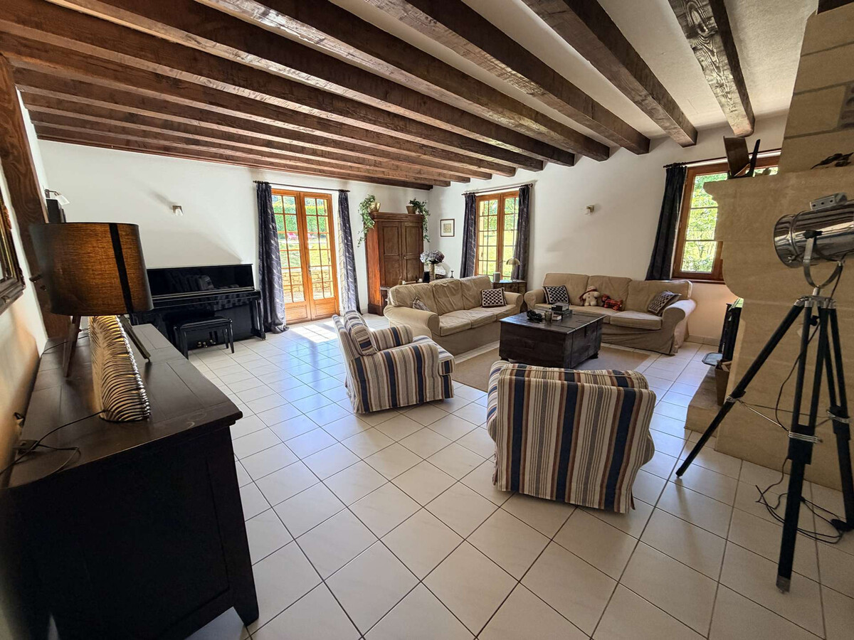 Maison périgourdine 8 pers., piscine 12x8m, 2,2 ha - Photo 6