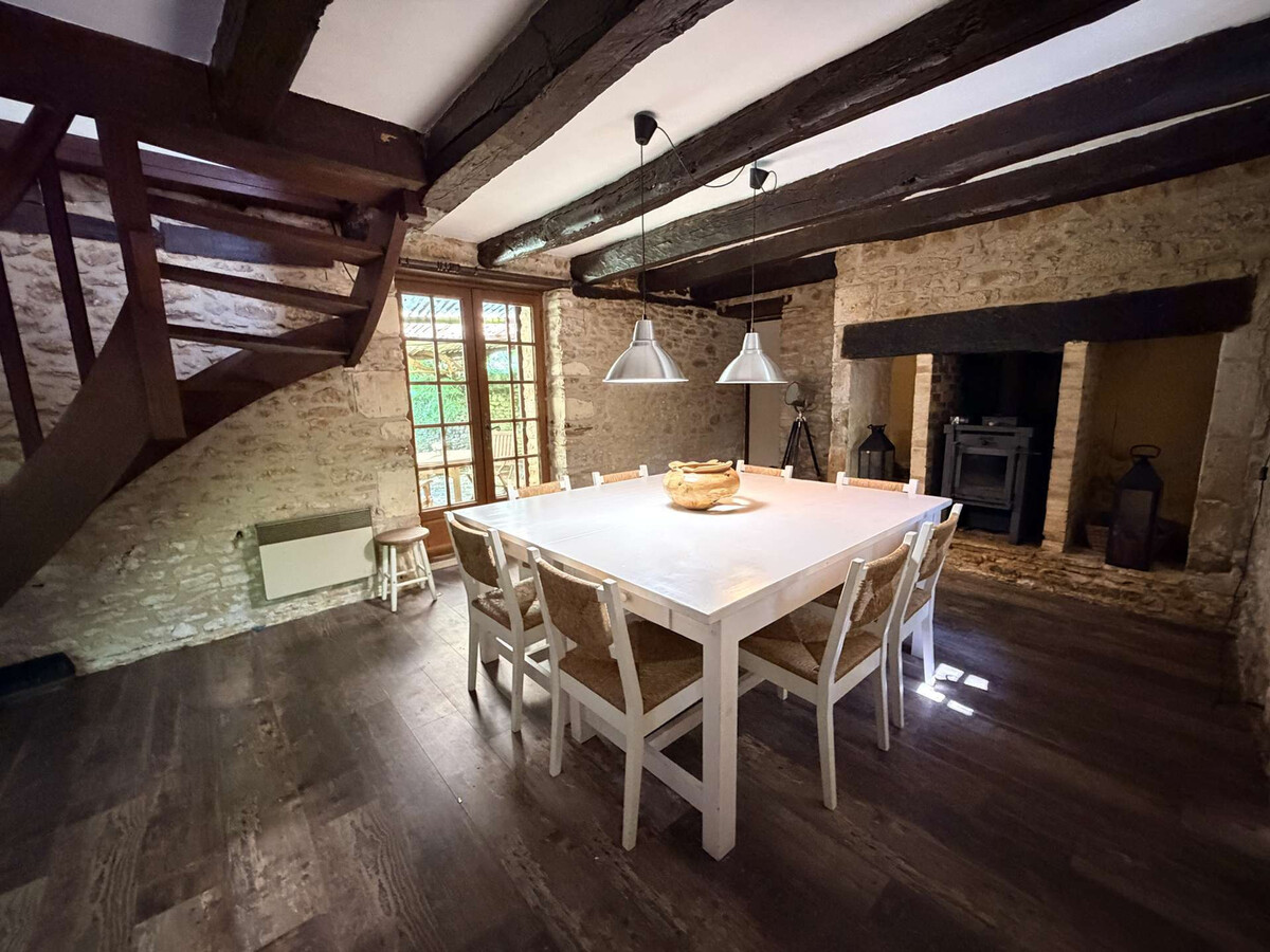 Maison périgourdine 8 pers., piscine 12x8m, 2,2 ha - Photo 11