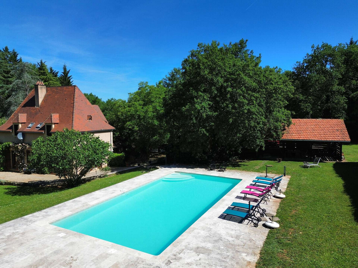 Maison périgourdine 8 pers., piscine 12x8m, 2,2 ha - Photo 21