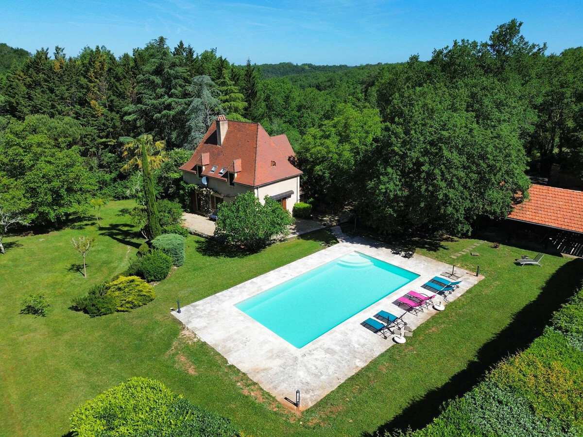 Maison périgourdine 8 pers., piscine 12x8m, 2,2 ha - Photo 25