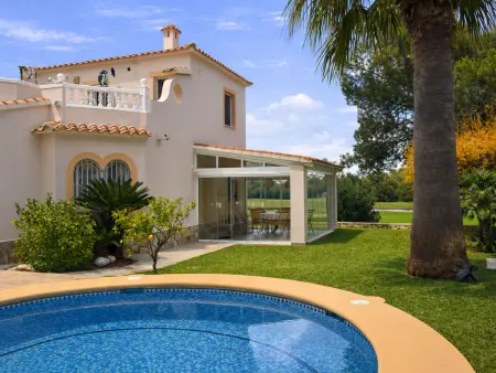 Location villa à Oliva, Maison familiale luxe avec piscine près dOliva Golf
