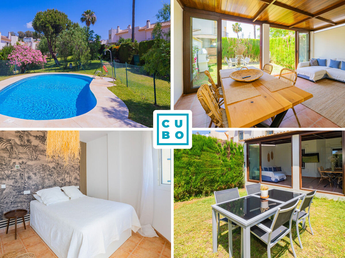 Maison 4 pers. à Mijas : piscine, jardin et court de padel - Photo 1