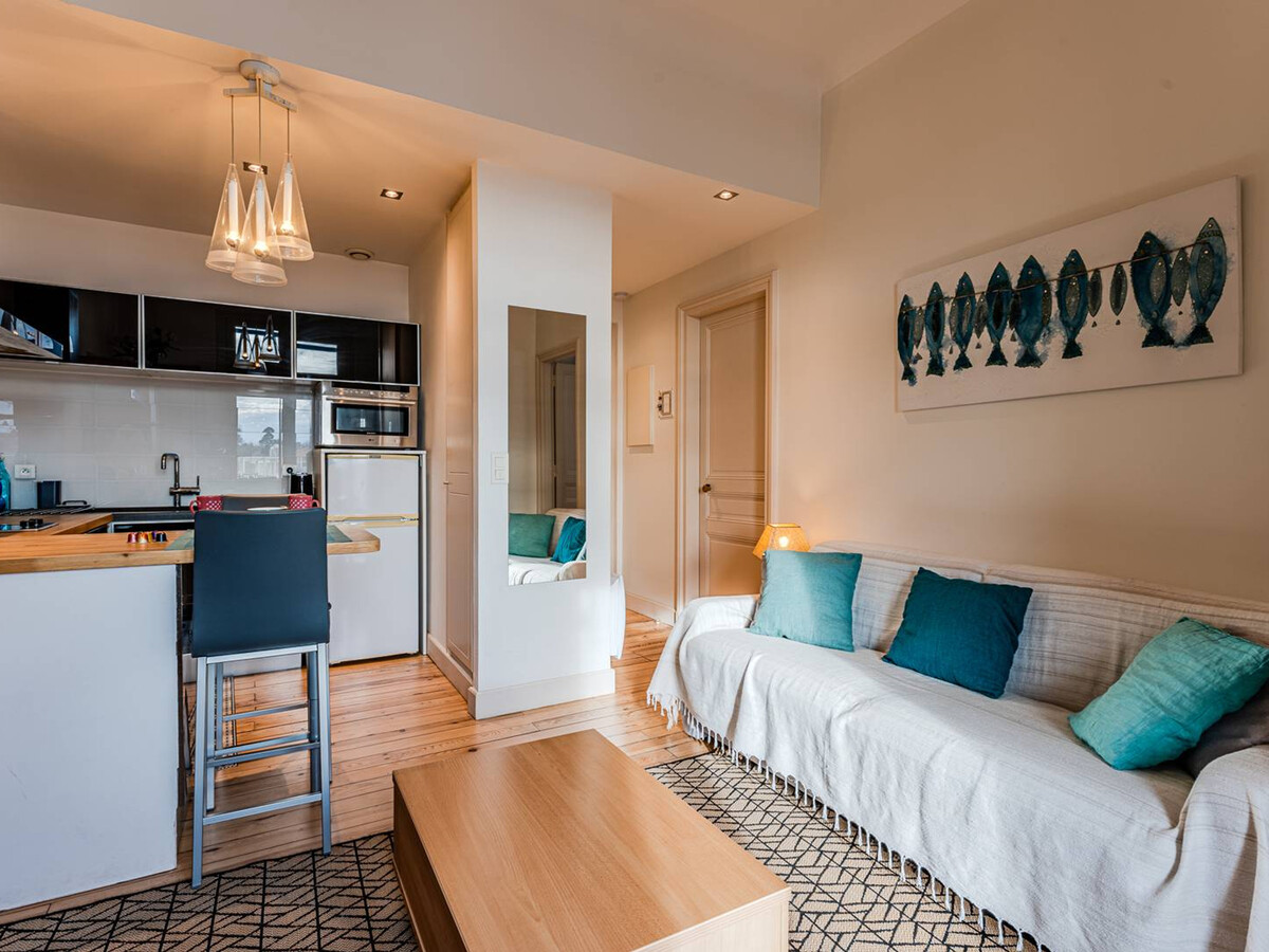T2 Arcachon Centre, 20m plage, loggia Sud et parking - Photo 6