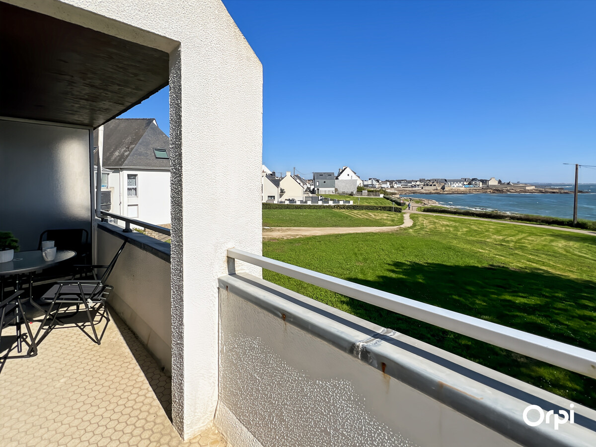 T2 vue mer avec balcon, garage et cave à Ploemeur - Photo 16