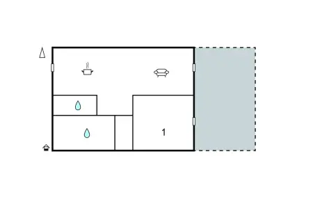 Appartement 50 m² avec terrasse couverte à Mimizan : photo 13