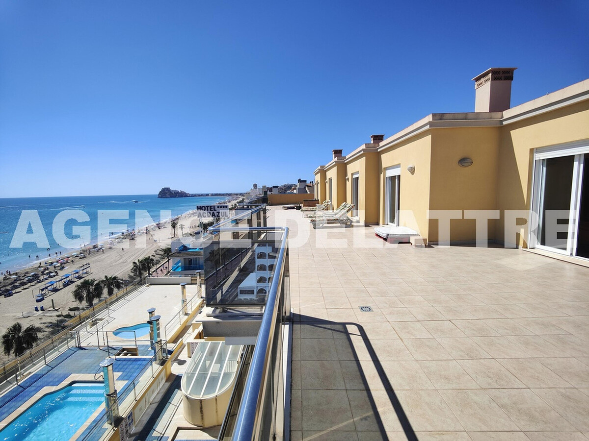 Penthouse 4 chambres première ligne de plage à Peniscola - Photo 1