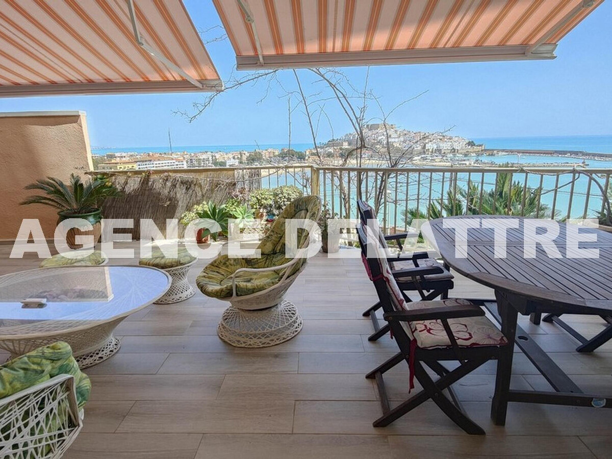 Appartement vue mer à Peniscola, parking privé couvert - Photo 1