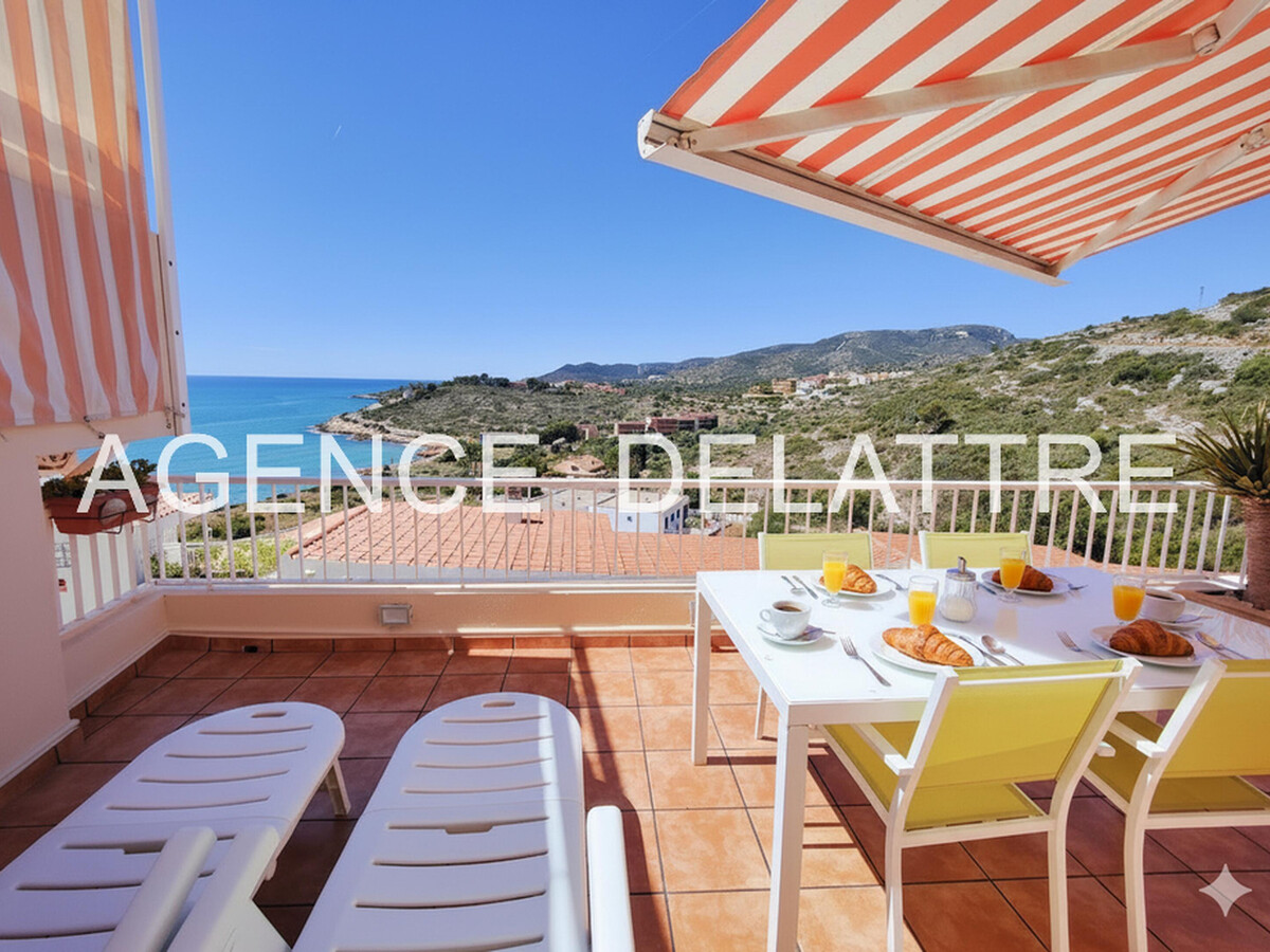 Appartement climatisé vue mer à Peñíscola, piscine - Photo 1