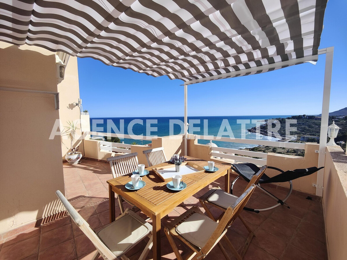 Appartement Peniscola, 2 ch, vue mer, piscine - Photo 1