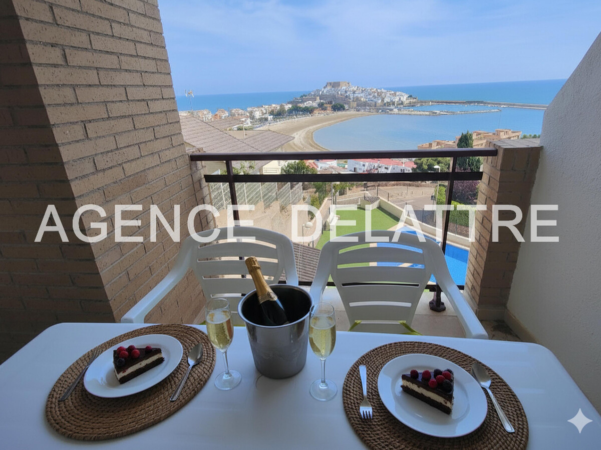 Appartement 3 chambres vue château à Peñiscola - Photo 1