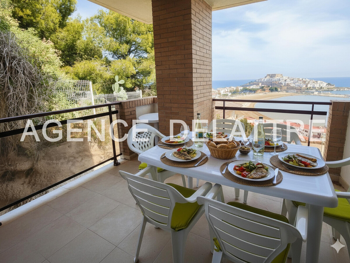 Appartement 3 chambres vue château à Peñiscola - Photo 2