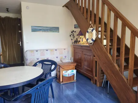 Location appartement à Merville Franceville Plage, Duplex cosy proche plage avec parking privatif