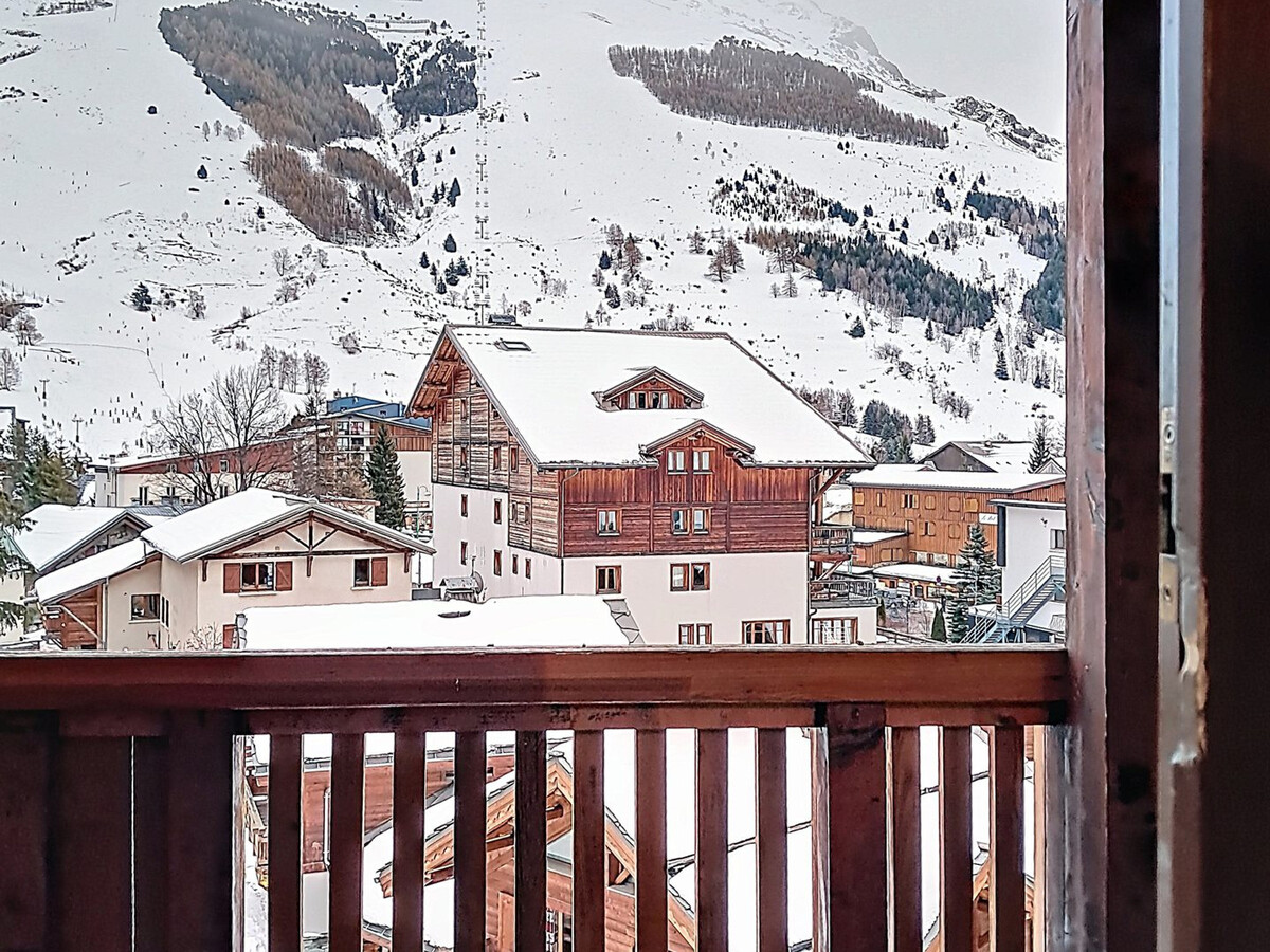 Studio cabine 4 pers aux Deux Alpes, vue pistes - Photo 7