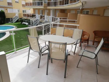 Location appartement à Xeraco, Appartement familial 3 chambres avec grande terrasse et piscine