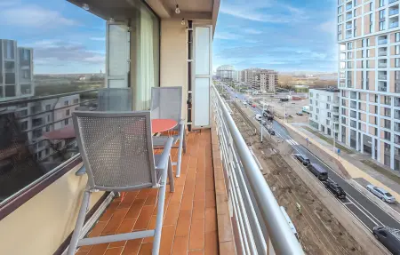Appartement 4 personnes avec balcon à 20 m de la plage, Ostende : photo 7