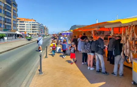 Appartement 4 personnes avec balcon à 20 m de la plage, Ostende : photo 17